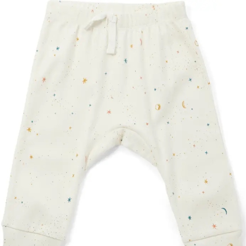 Pehr Celestial Organic Cotton 0-3 months pants